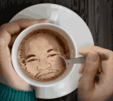 Detail Kartun Minum Kopi Nomer 25