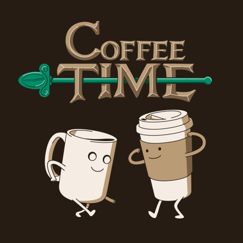Detail Kartun Minum Kopi Nomer 27