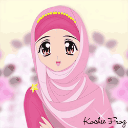 Detail Kartun Muslimah Bercadar Cantik Nomer 5