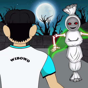 Detail Kartun Pocong Lucu Nomer 12
