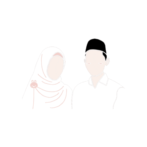 Kartun Wedding Muslim Png - KibrisPDR