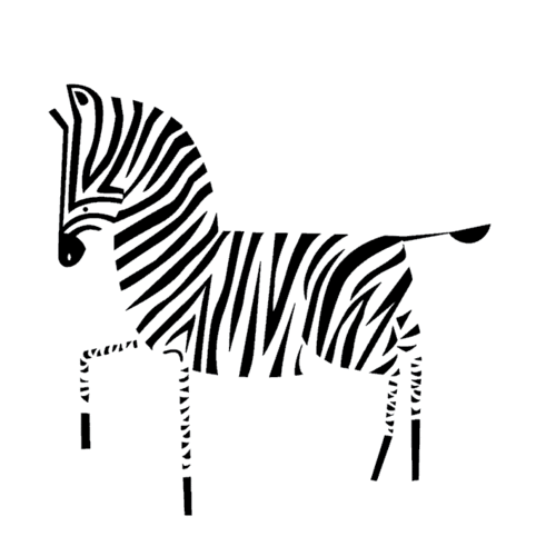 Detail Kartun Zebra Nomer 16