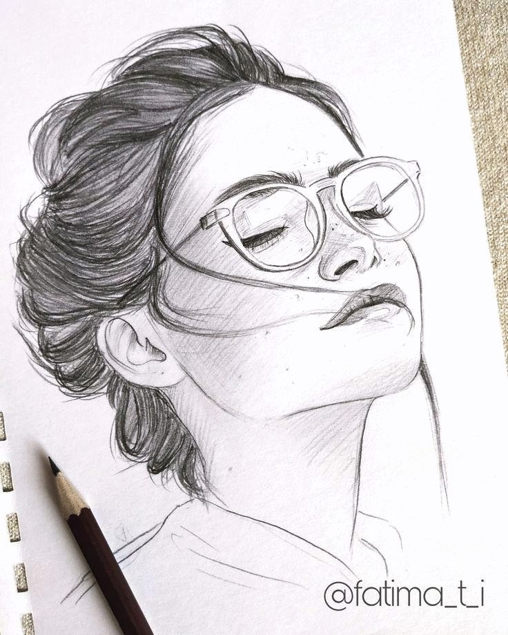 Detail Lukisan Pensil Kartun Nomer 3