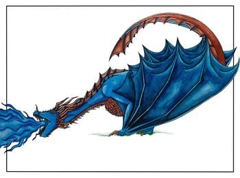 Detail Blue Dragon Game Of Thrones Nomer 2