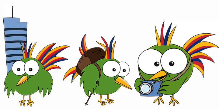 Detail Bunter Paradiesvogel Nomer 2