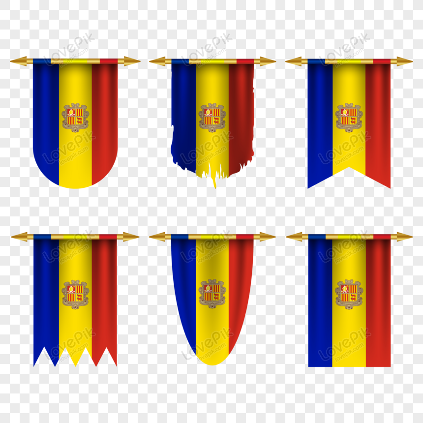 Detail Flagge Andorra Nomer 13