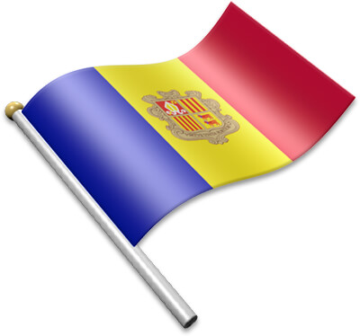 Detail Flagge Andorra Nomer 14
