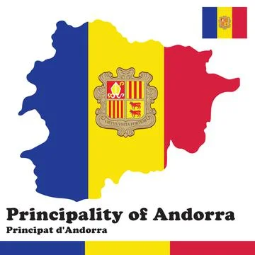Detail Flagge Andorra Nomer 17