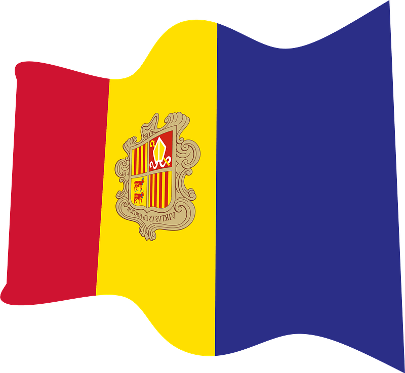 Detail Flagge Andorra Nomer 21
