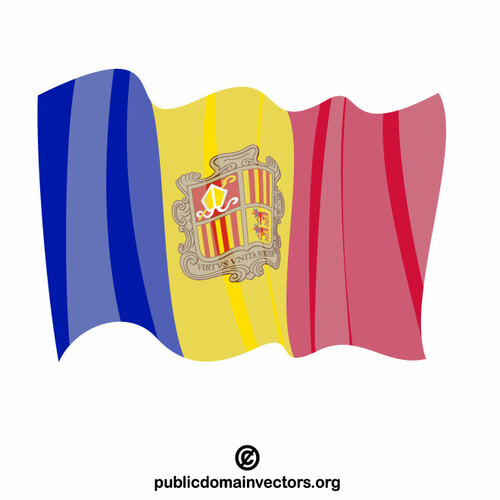 Detail Flagge Andorra Nomer 5
