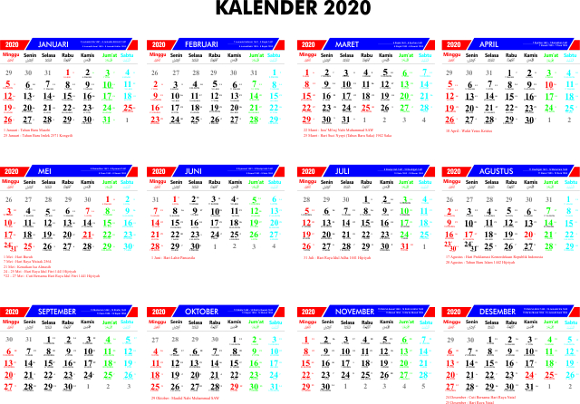 Detail Foto Kalender 2020 Nomer 14