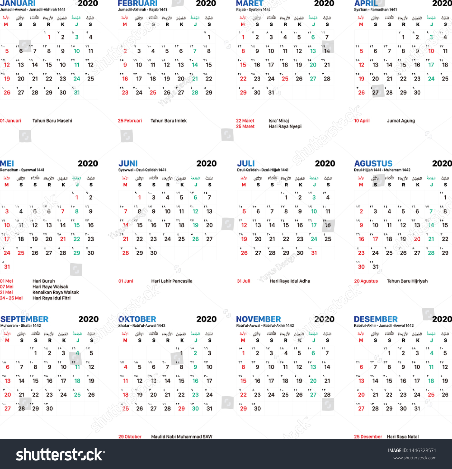 Detail Foto Kalender 2020 Nomer 17