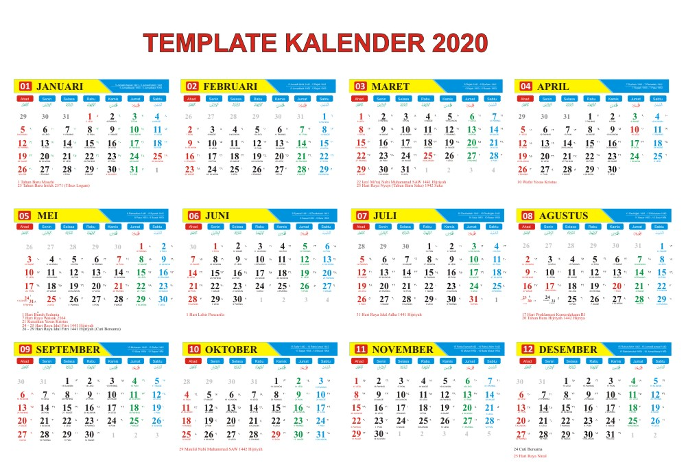 Detail Foto Kalender 2020 Nomer 18