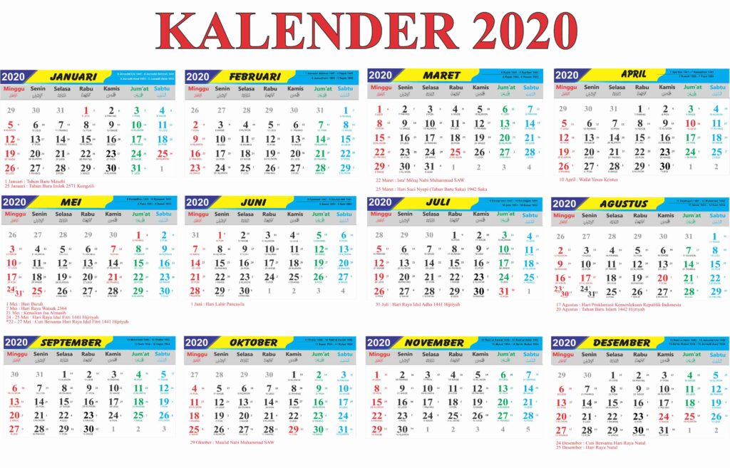 Detail Foto Kalender 2020 Nomer 5