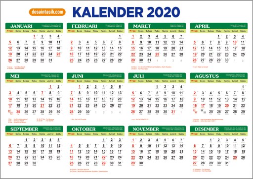 Detail Foto Kalender 2020 Nomer 45