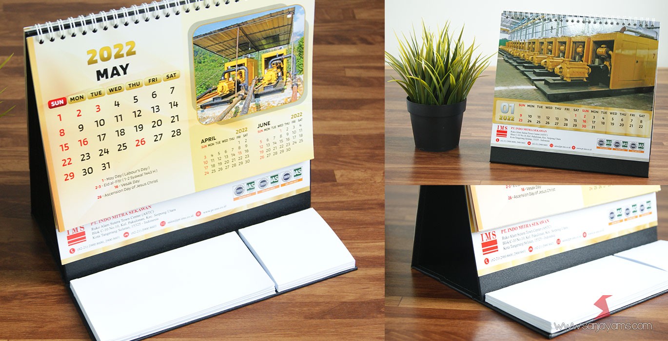 Detail Foto Kalender Meja Nomer 42