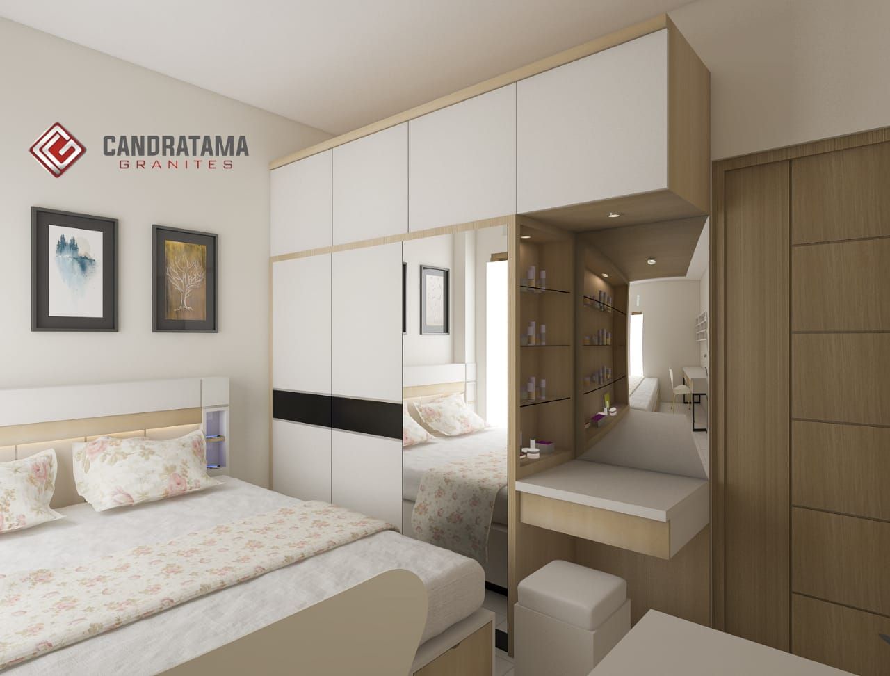 Detail Foto Kamar Tidur Minimalis Modern Nomer 42