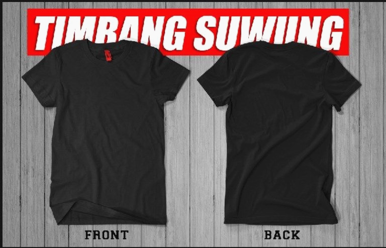 Detail Foto Kaos Hitam Polos Depan Belakang Nomer 5