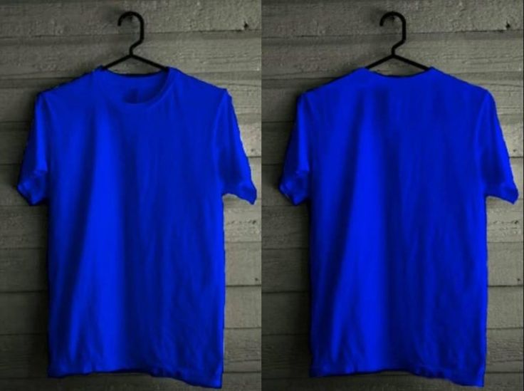 Detail Foto Kaos Polos Depan Belakang Nomer 4