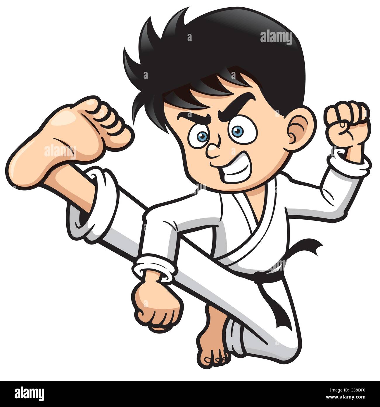 Detail Foto Karate Kartun Nomer 2