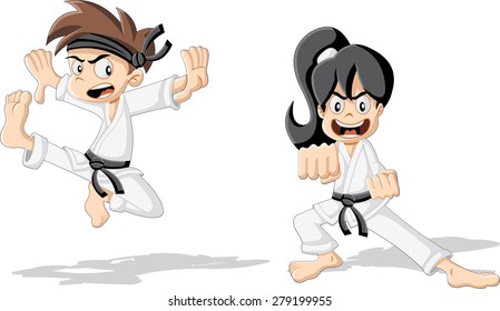 Detail Foto Karate Kartun Nomer 14