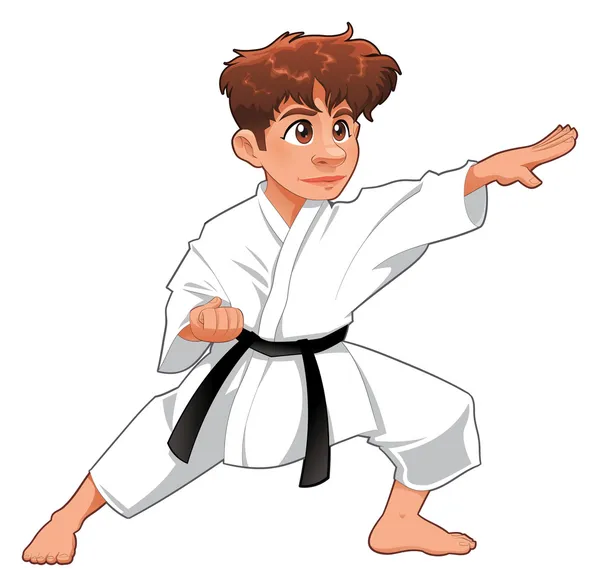 Detail Foto Karate Kartun Nomer 28