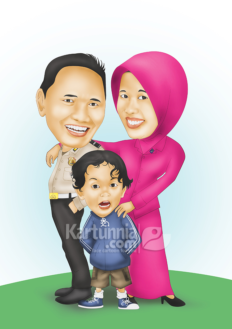 Detail Foto Karikatur Keluarga Nomer 12