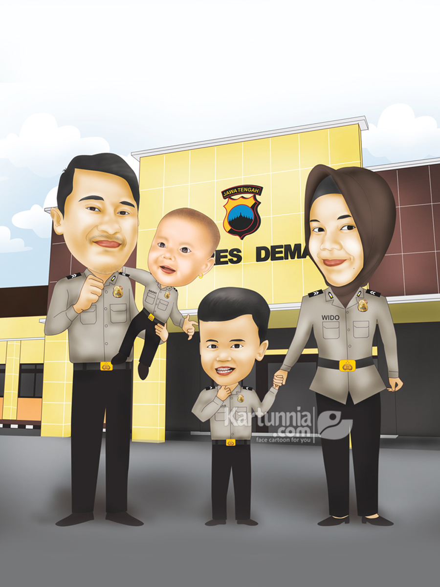 Detail Foto Karikatur Keluarga Nomer 41