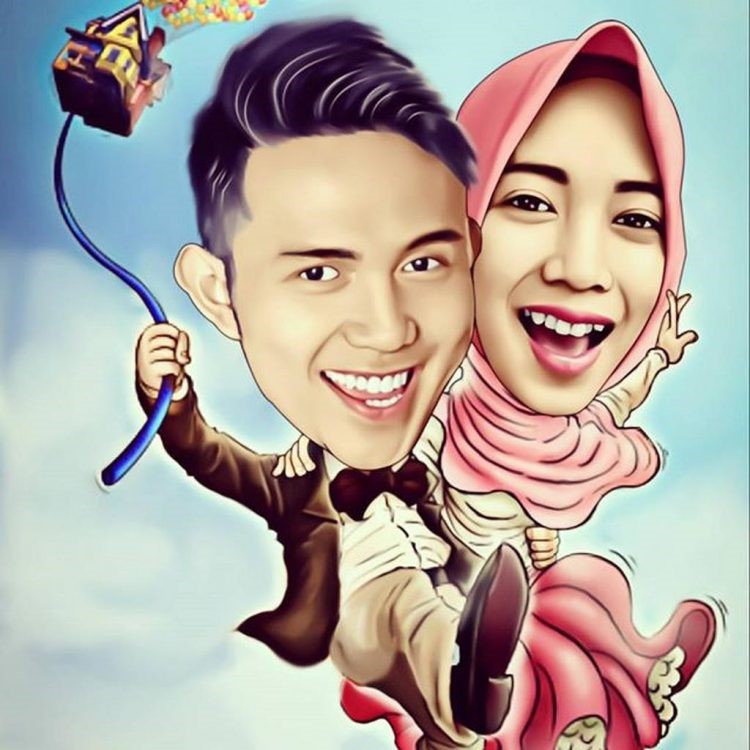 Detail Foto Karikatur Pernikahan Nomer 16