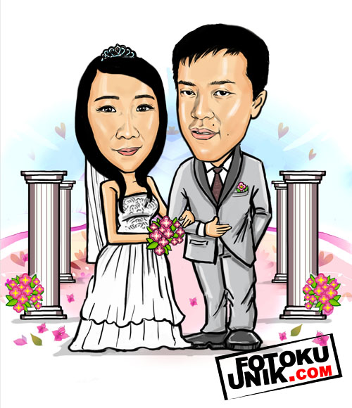 Detail Foto Karikatur Pernikahan Nomer 26