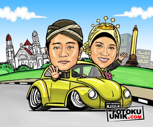 Detail Foto Karikatur Pernikahan Nomer 38