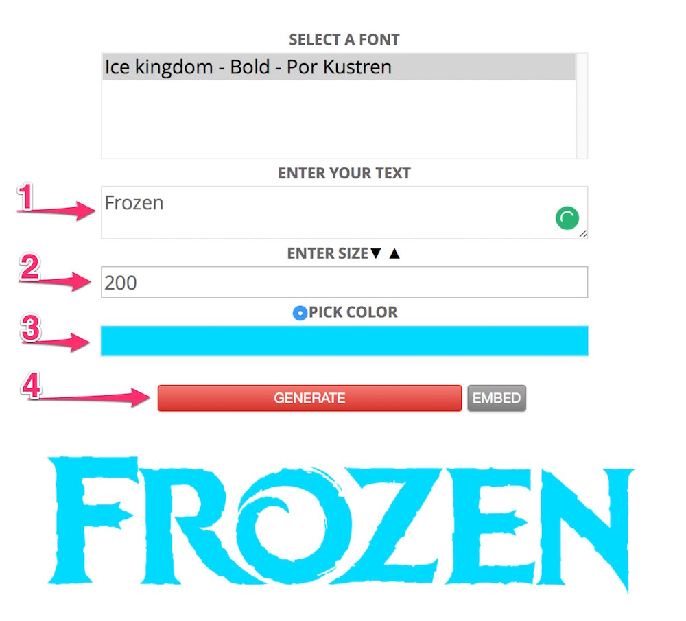 Detail Ice Font Nomer 14