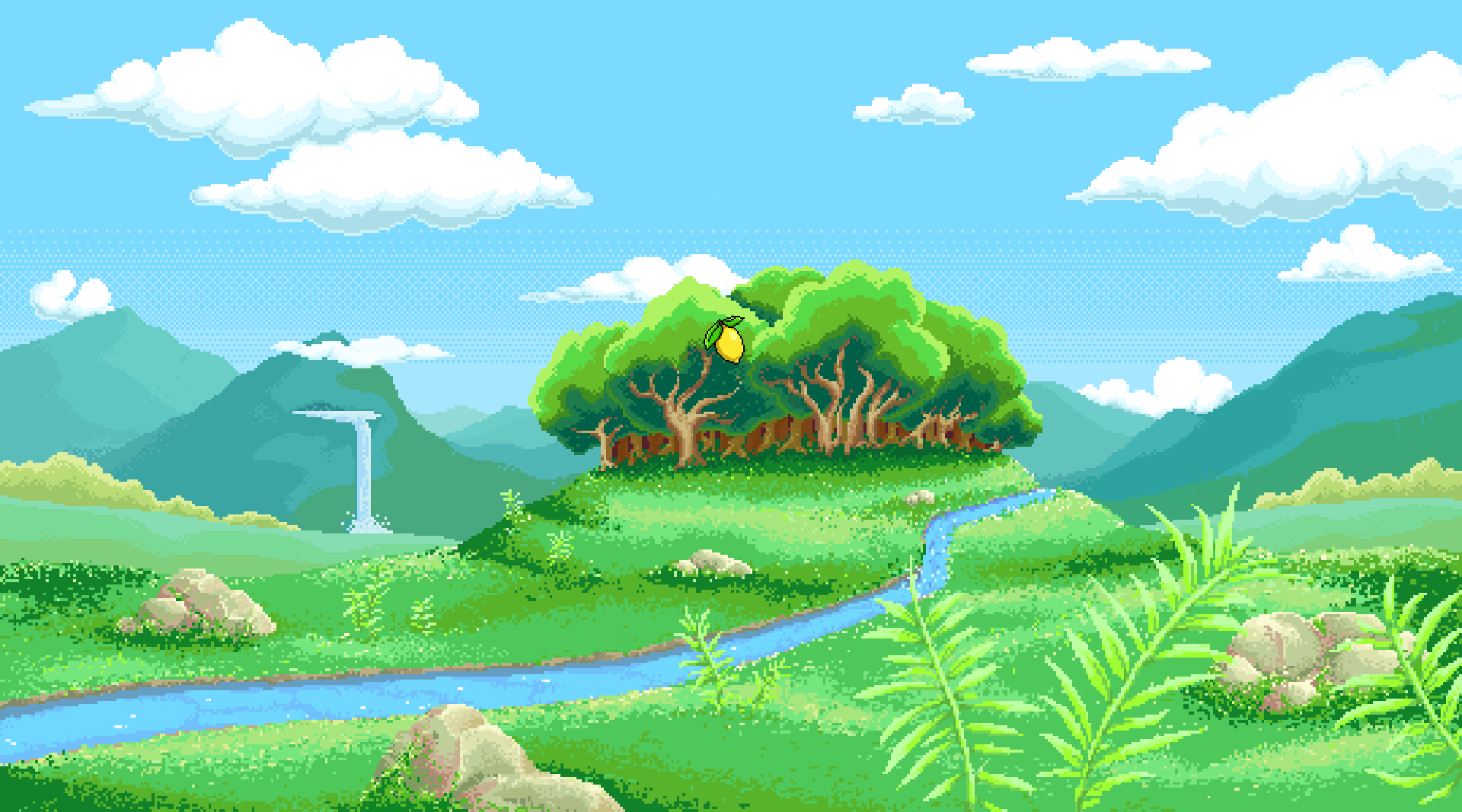 Detail Nature Kartun Nomer 13