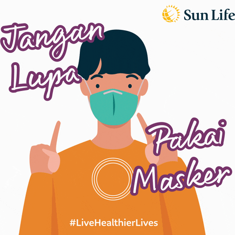 Orang Memakai Masker Kartun - KibrisPDR