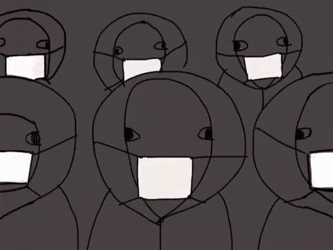 Detail Orang Memakai Masker Kartun Nomer 11