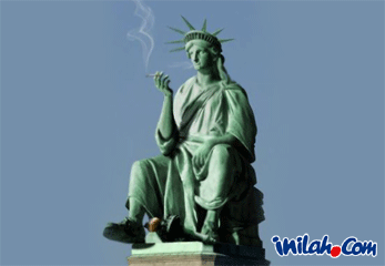 Patung Liberty Kartun - KibrisPDR