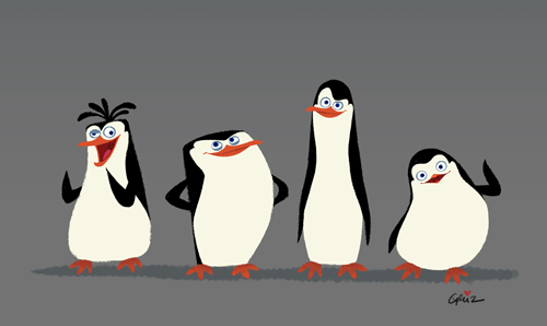 Detail Penguin Kartun Nomer 4