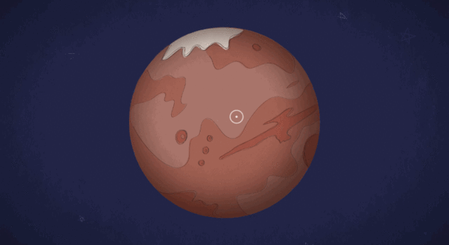Detail Planet Mars Kartun Nomer 5