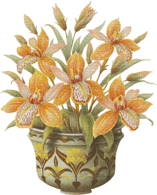 Detail Pot Bunga Animasi Nomer 2