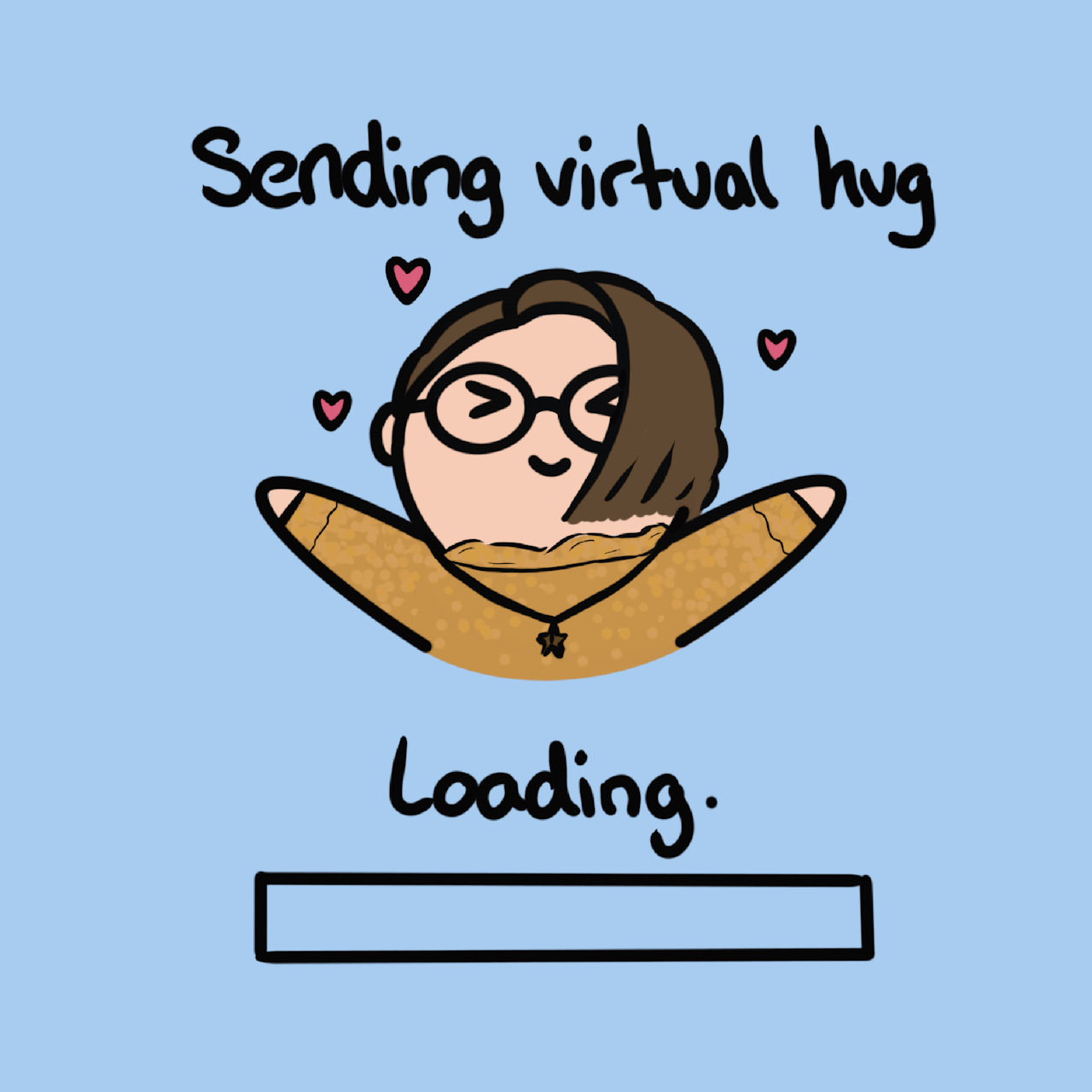 Detail Sending Virtual Hug Gif Nomer 21
