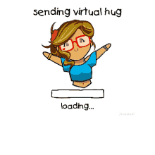 Detail Sending Virtual Hug Gif Nomer 33