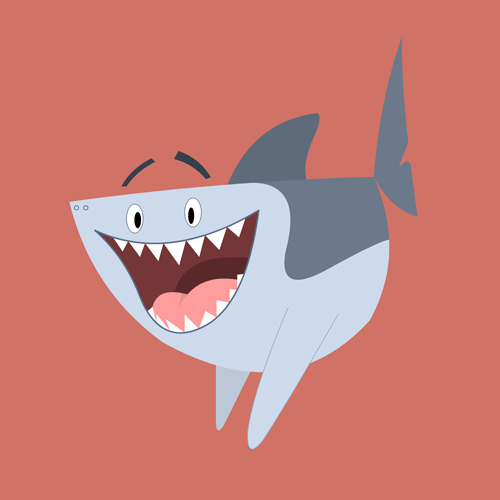 Detail Shark Kartun Nomer 4