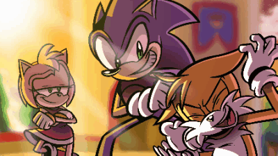 Detail Sonic Hitam Kartun Nomer 41