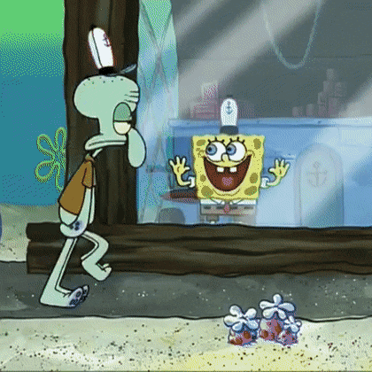 Detail Spongebob Squidward Gif Nomer 2