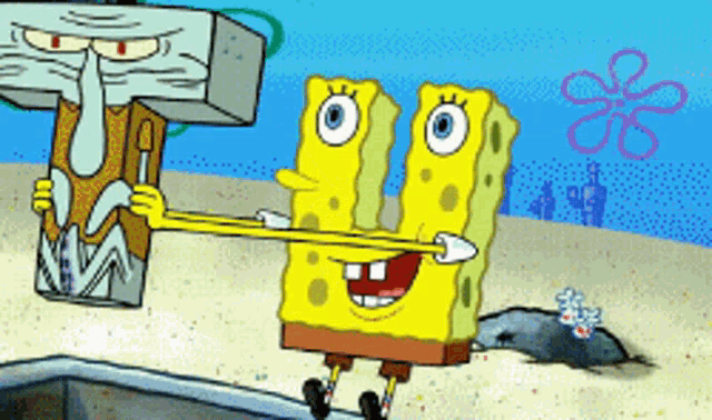Detail Spongebob Squidward Gif Nomer 18