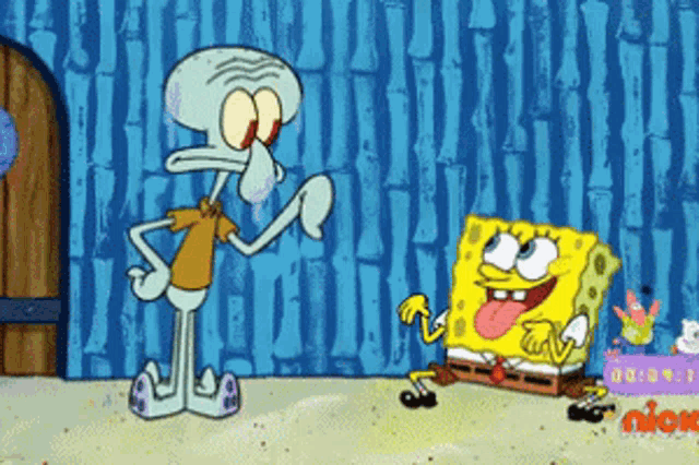 Detail Spongebob Squidward Gif Nomer 9