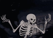 Detail Spooky Scary Skeletons Gif Nomer 12