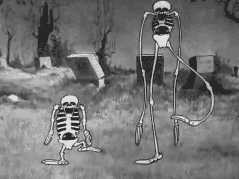Detail Spooky Scary Skeletons Gif Nomer 51