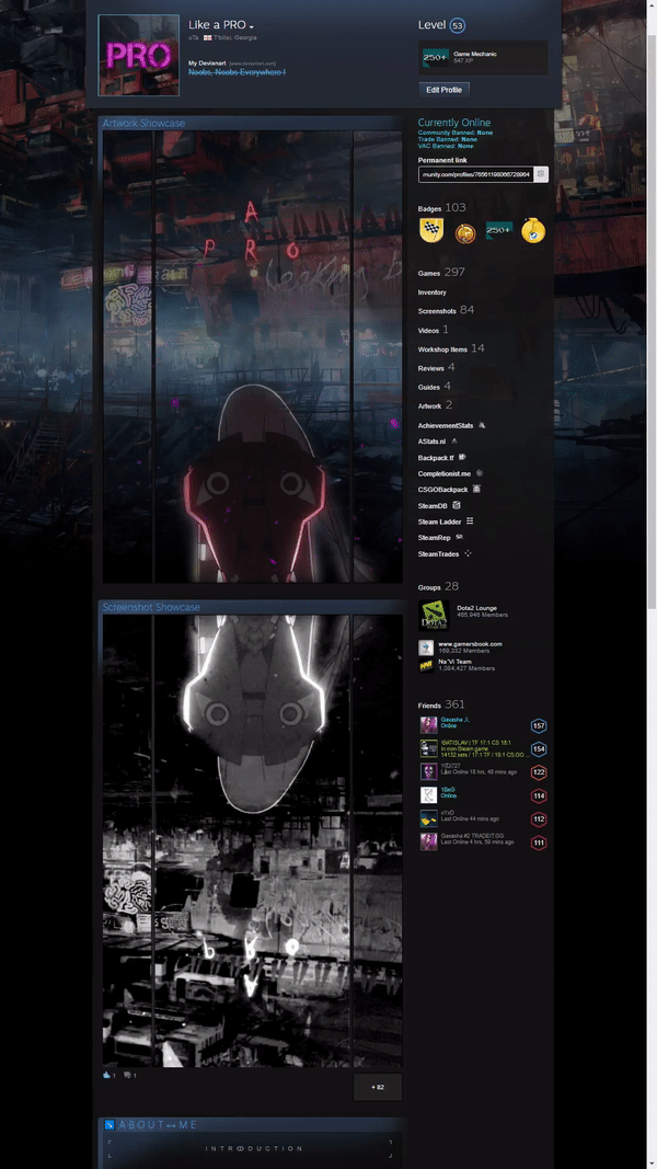 Detail Steam Profile Gif Nomer 36
