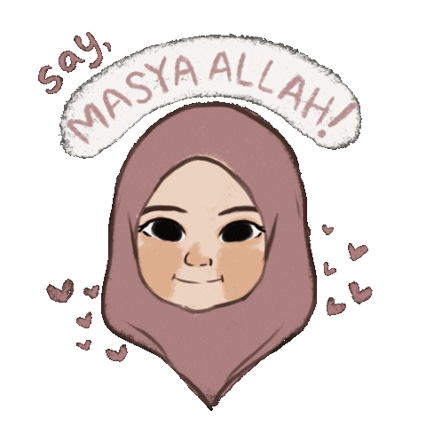 Detail Stiker Kartun Muslimah Nomer 21